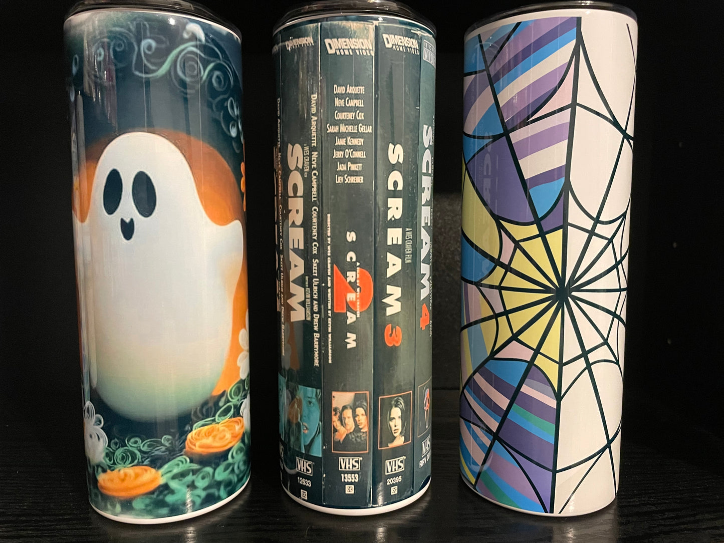 Horror VHS Steel Tumbler