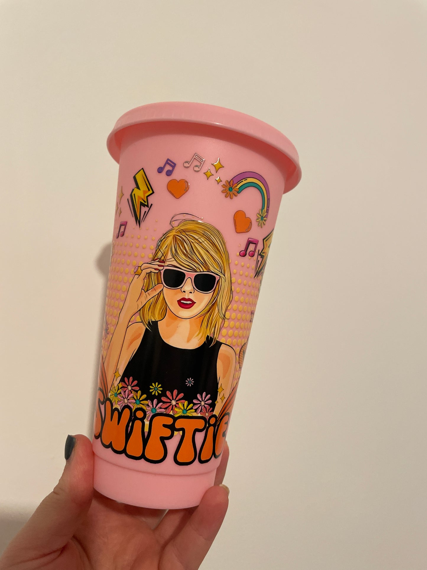 Swiftie Cold Cup - light pink