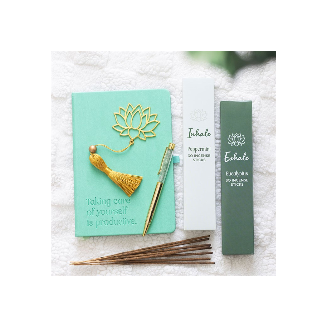 Lotus Flower Metal Bookmark