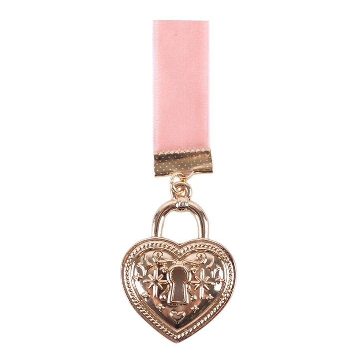 Lock and Key Ribbon Bookmark