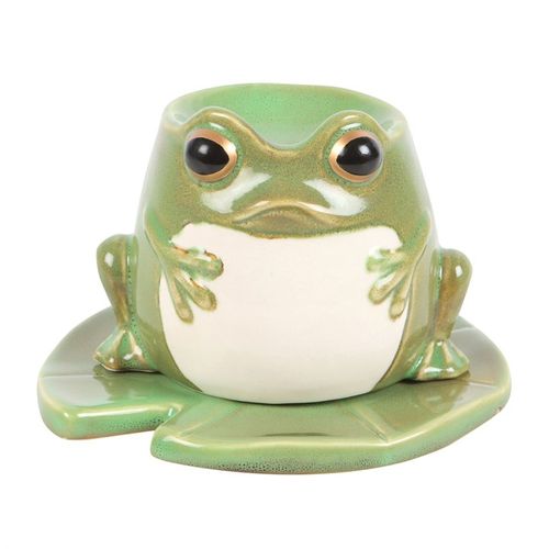 Frog Shaped Oil Burner on Lily Pad